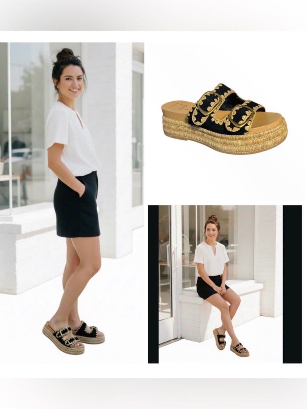 Dolce Vita Wanika Espadrille Platform Slide
Sandals size 8.5